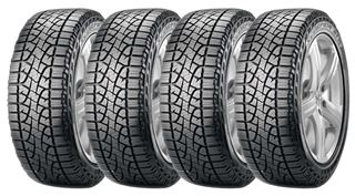 Imagen de JUEGO 4 CUBIERTAS PIRELLI 265/70 R17 SCORPION ATR  WL