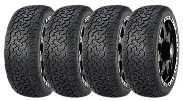 Imagen de JUEGO 4 CUBIERTAS UNIGRIP LATERAL FORCE A/T 215/75 R15